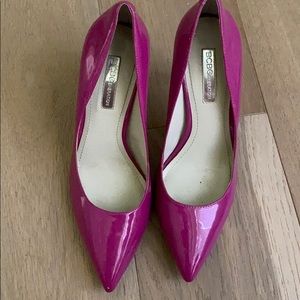 Pink Pumps with Ombré Heel